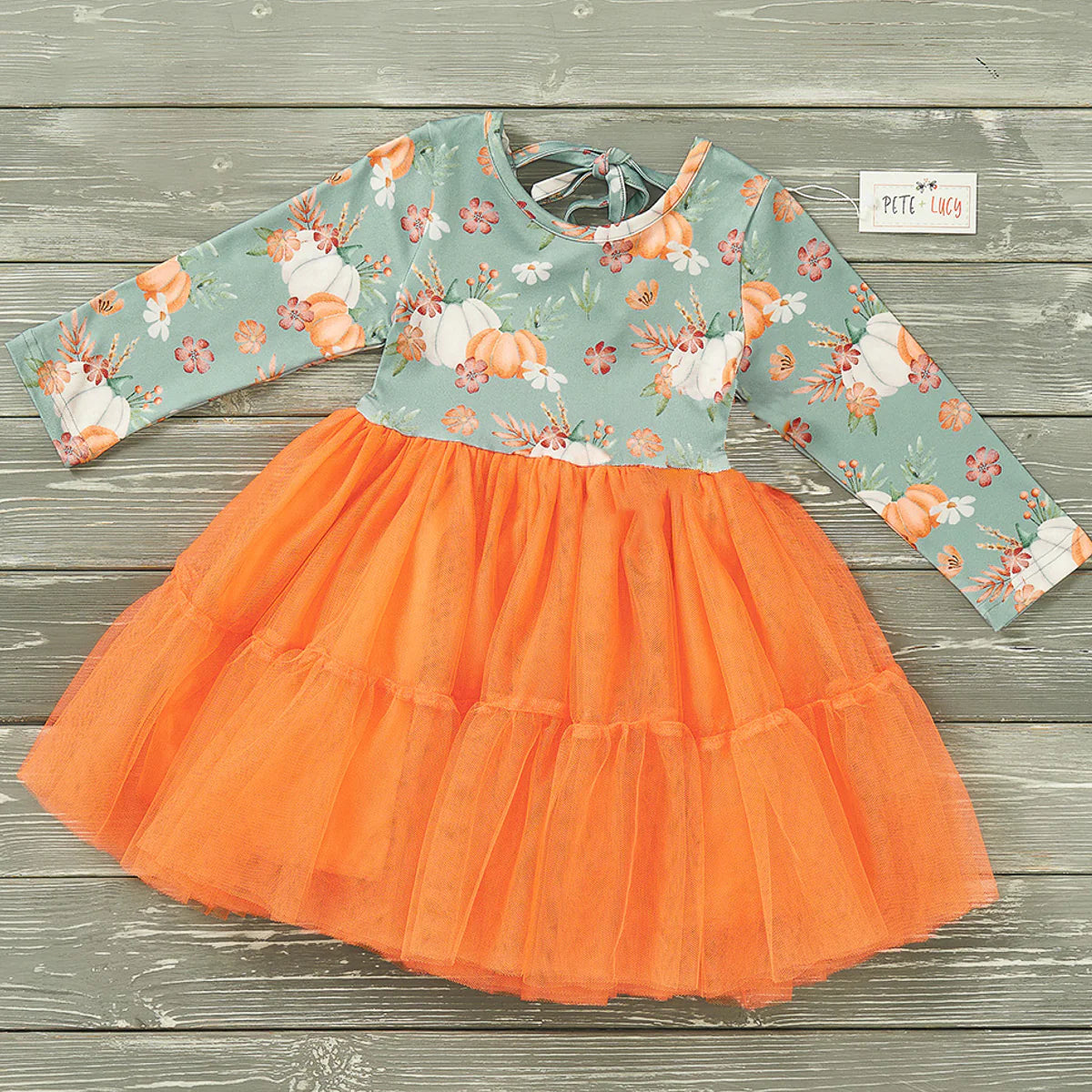 Pumpkin Harvest - Tulle Dress